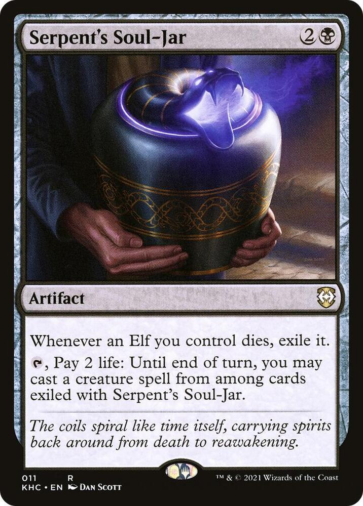 Serpent's Soul-Jar (11) [Kaldheim Commander]