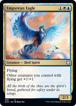 Empyrean Eagle (85) [Kaldheim Commander]