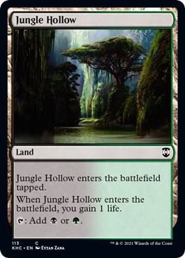 Jungle Hollow (113) [Kaldheim Commander]