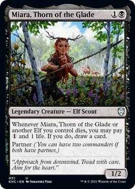 Miara, Thorn of the Glade (51) [Kaldheim Commander]