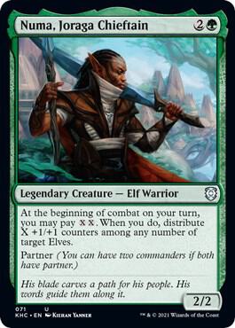 Numa, Joraga Chieftain (71) [Kaldheim Commander]