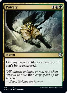 Putrefy (91) [Kaldheim Commander]