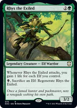 Rhys the Exiled (73) [Kaldheim Commander]