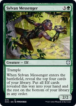 Sylvan Messenger (75) [Kaldheim Commander]