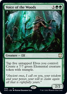 Voice of the Woods (78) [Kaldheim Commander]