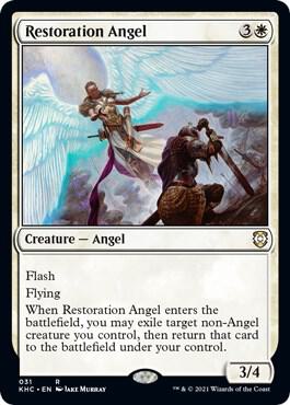 Restoration Angel (31) [Kaldheim Commander]