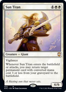 Sun Titan (34) [Kaldheim Commander]