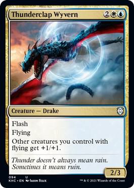 Thunderclap Wyvern (94) [Kaldheim Commander]