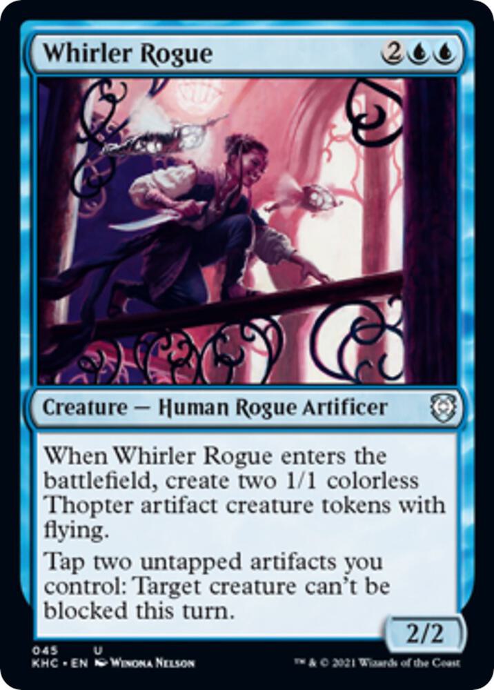 Whirler Rogue (45) [Kaldheim Commander]