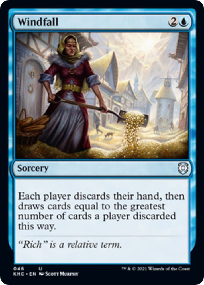 Windfall (46) [Kaldheim Commander]