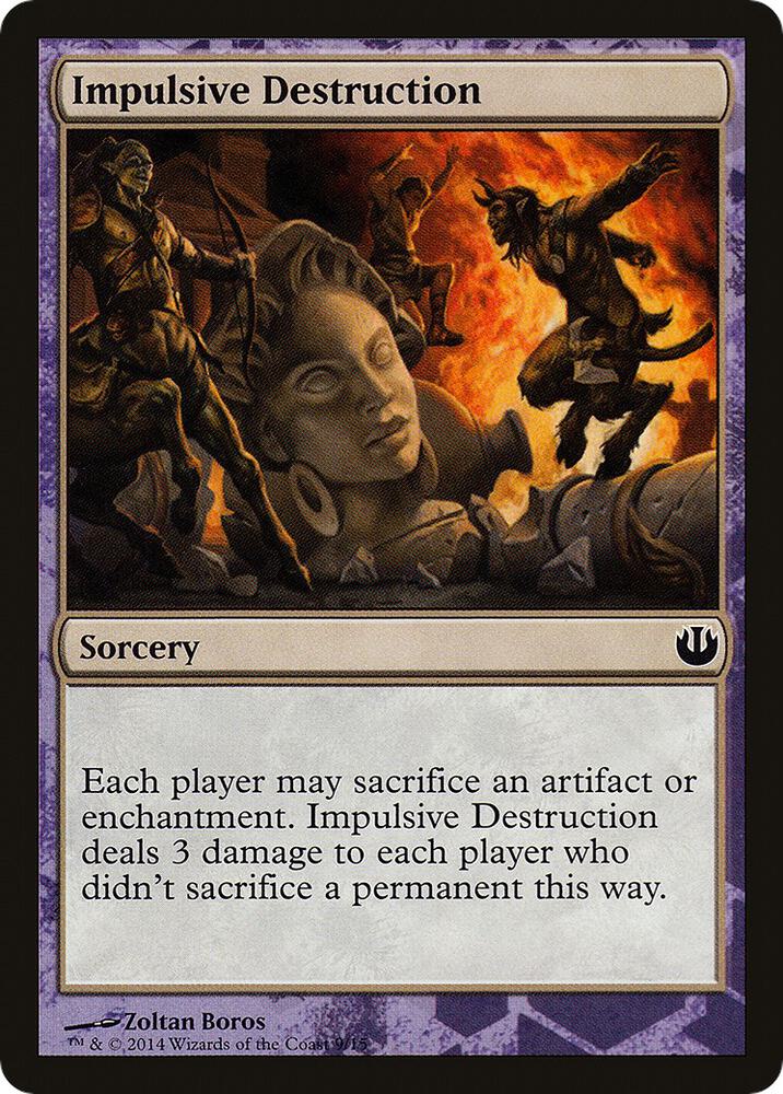 Impulsive Destruction (9) [Hero's Path Promos]