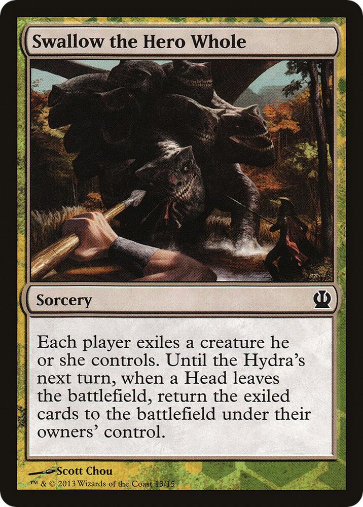 Swallow the Hero Whole (13) [Hero's Path Promos]