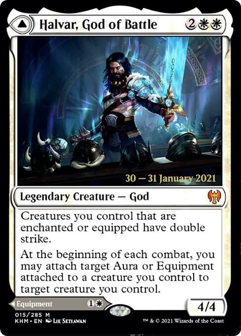 Halvar, God of Battle (15) [Prerelease Cards]