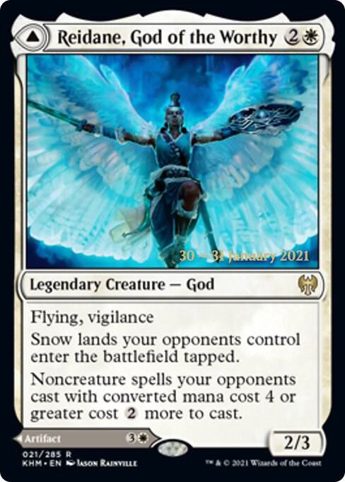 Reidane, God of the Worthy (21) [Prerelease Cards]
