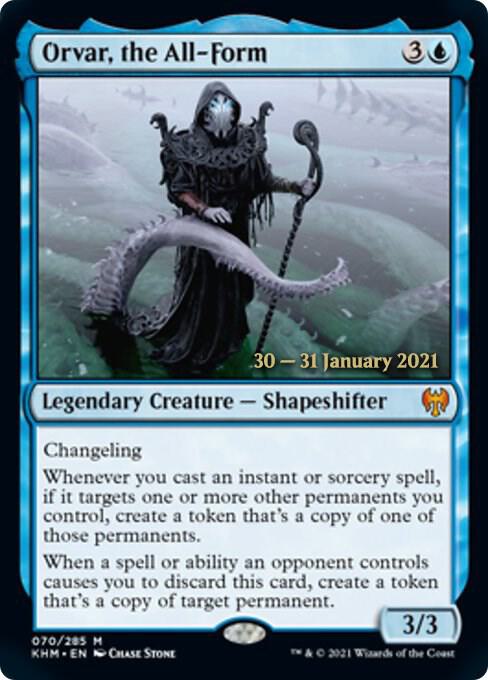 Orvar, the All-Form (70) [Prerelease Cards]
