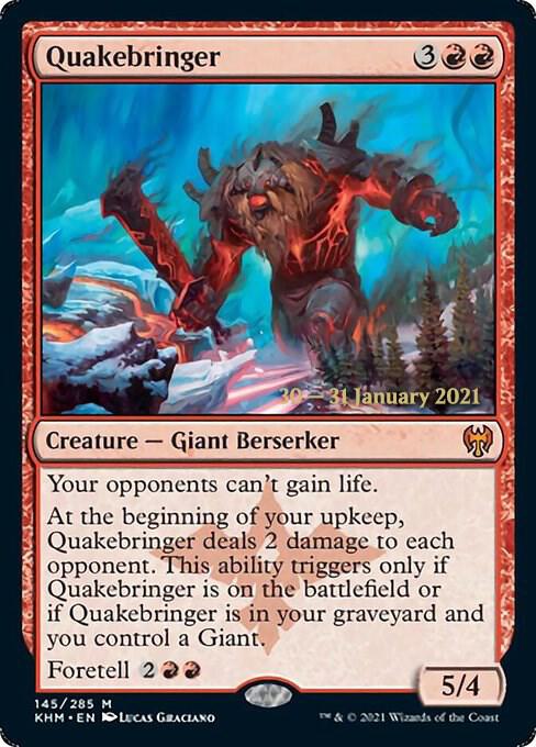 Quakebringer (145) [Prerelease Cards]