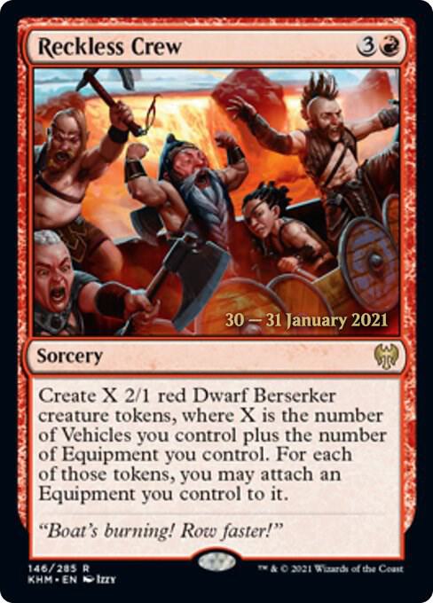 Reckless Crew (146) [Prerelease Cards]