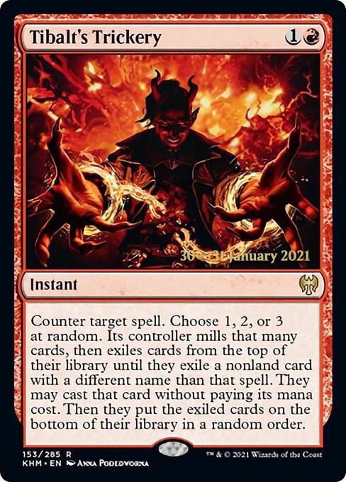 Tibalt's Trickery (153) [Prerelease Cards]
