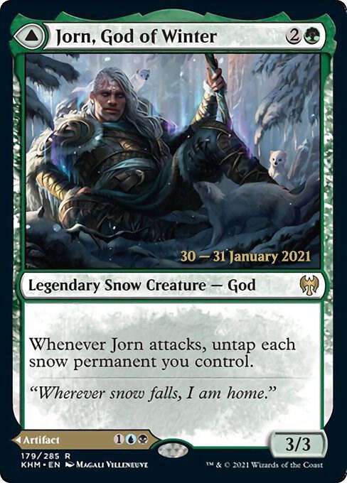 Jorn, God of Winter (179) [Prerelease Cards]