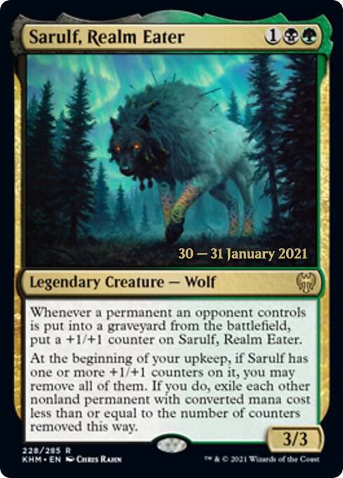 Sarulf, Realm Eater (228) [Prerelease Cards]