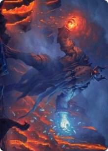 Aegar, the Freezing Flame Art Card (55) [Kaldheim Art Series]