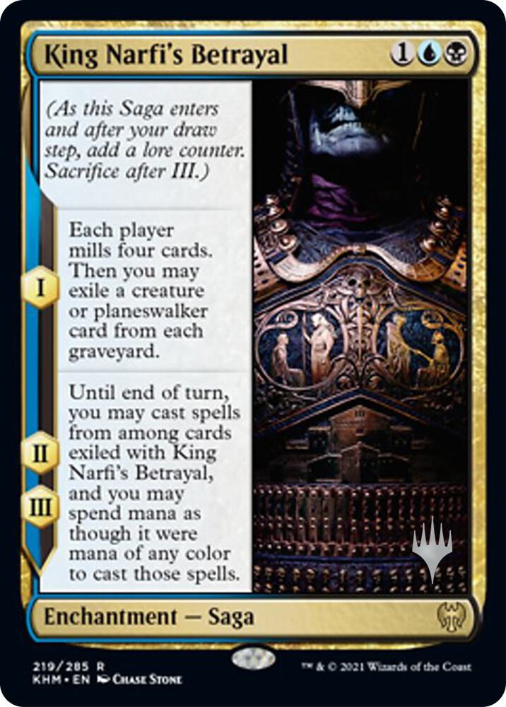 King Narfi's Betrayal (219) [Kaldheim Promos]