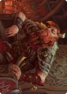 Arni Brokenbrow Art Card (30) [Kaldheim Art Series]