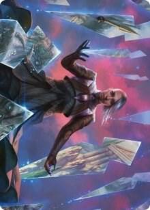 Behold the Multiverse Art Card (10) [Kaldheim Art Series]