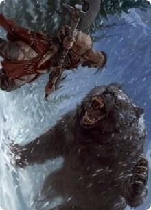 Blizzard Brawl Art Card (41) [Kaldheim Art Series]