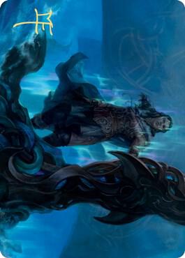 Cosima, God of the Voyage Art Card (Gold-Stamped Signature) (12) [Kaldheim Art Series]