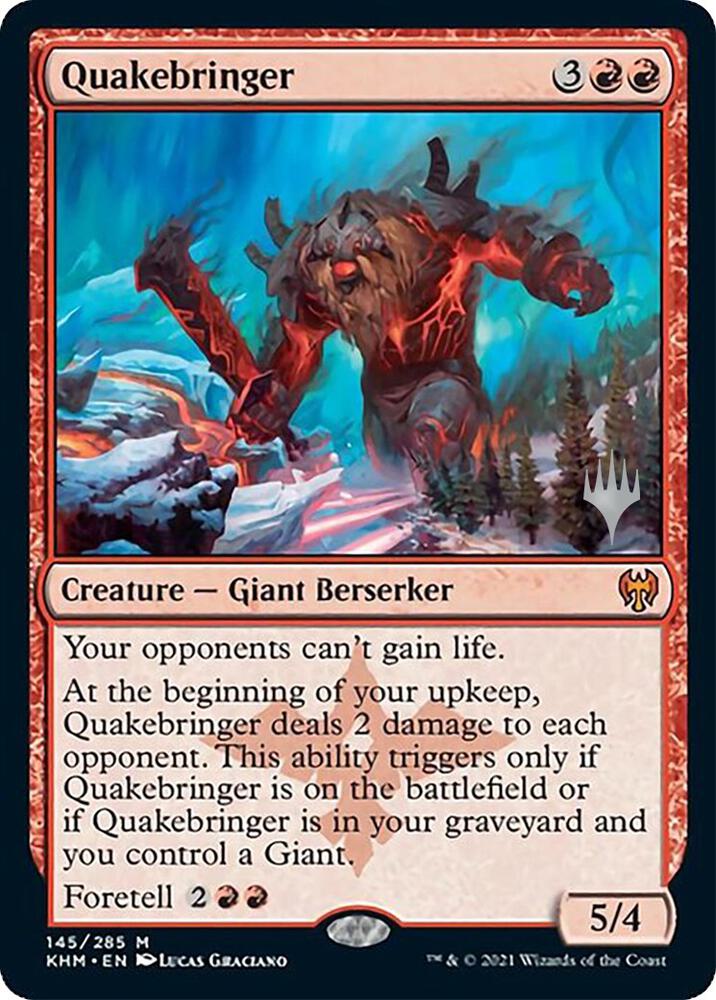Quakebringer (145) [Kaldheim Promos]
