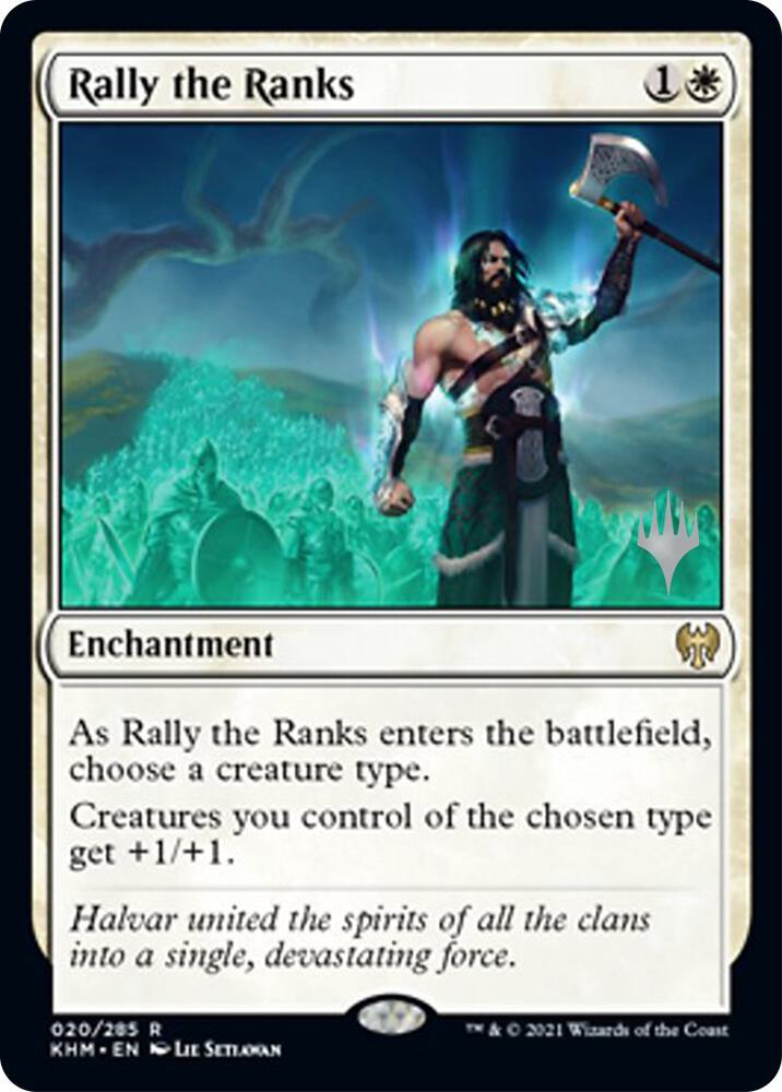 Rally the Ranks (20) [Kaldheim Promos]