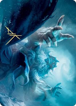 Cyclone Summoner Art Card (Gold-Stamped Signature) (13) [Kaldheim Art Series]