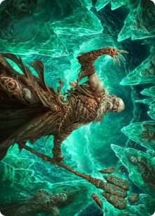 Draugr Necromancer Art Card (22) [Kaldheim Art Series]