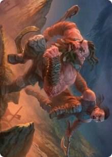 Dwarven Reinforcements Art Card (33) [Kaldheim Art Series]
