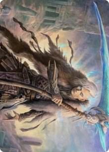 Egon, God of Death Art Card (24) [Kaldheim Art Series]
