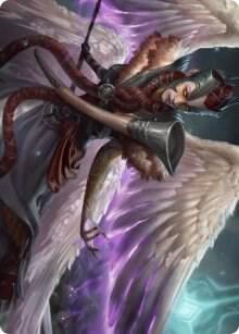 Firja, Judge of Valor Art Card (56) [Kaldheim Art Series]