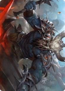 Frenzied Raider Art Card (34) [Kaldheim Art Series]