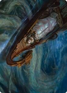 Funeral Longboat Art Card (68) [Kaldheim Art Series]