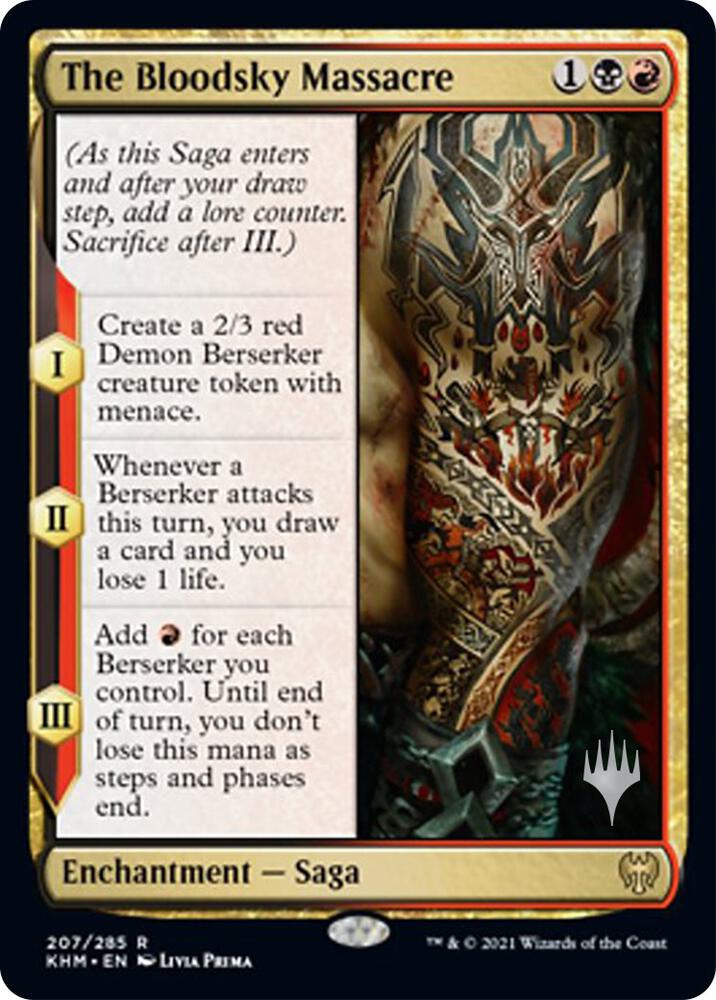 The Bloodsky Massacre (207) [Kaldheim Promos]