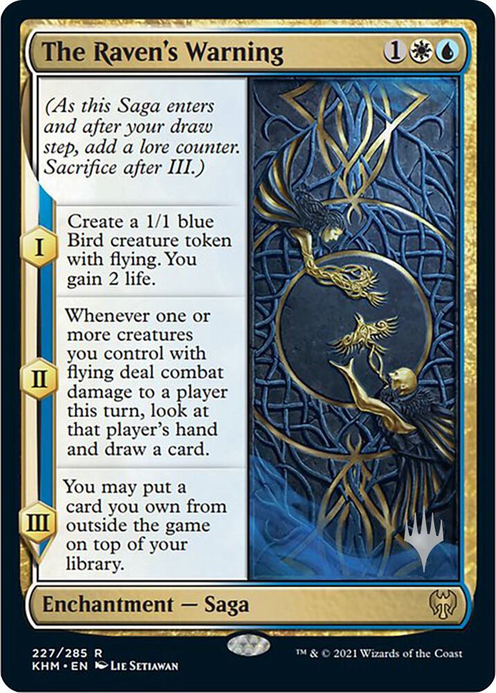 The Raven's Warning (227) [Kaldheim Promos]