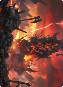 Immersturm Skullcairn Art Card (71) [Kaldheim Art Series]