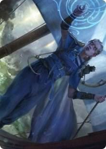 Inga Rune-Eyes Art Card (16) [Kaldheim Art Series]