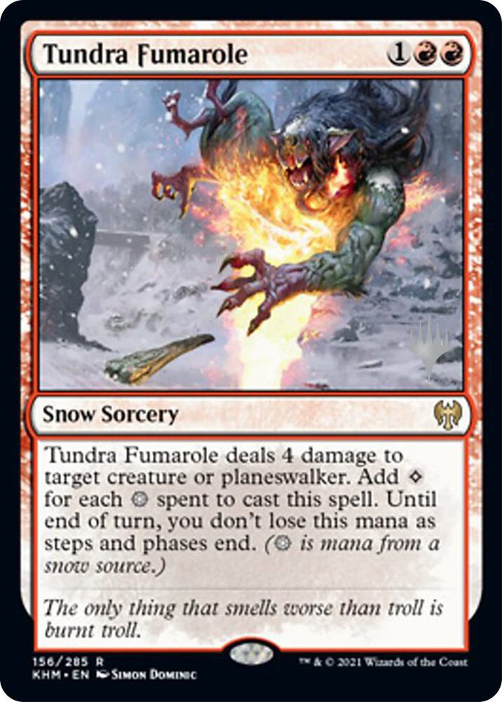Tundra Fumarole (156) [Kaldheim Promos]