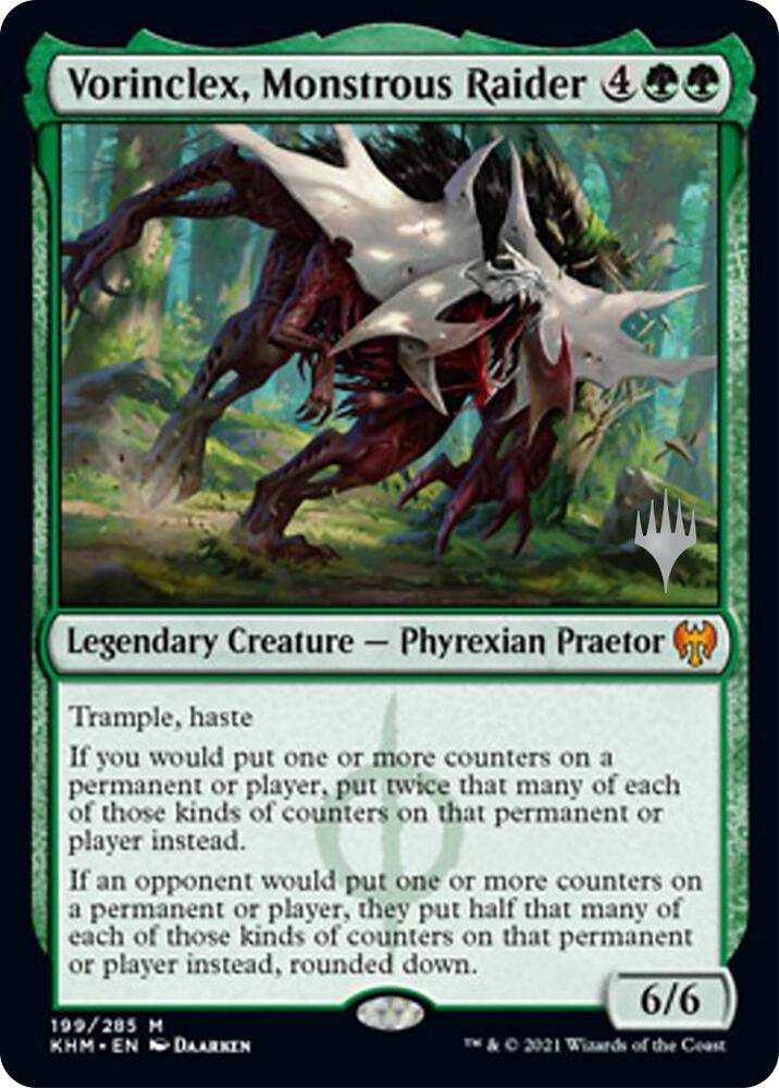 Vorinclex, Monstrous Raider (199) [Kaldheim Promos]