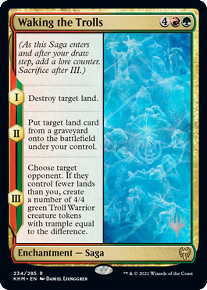 Waking the Trolls (234) [Kaldheim Promos]