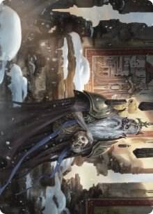 Narfi, Betrayer King Art Card (62) [Kaldheim Art Series]
