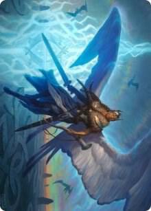 Righteous Valkyrie Art Card (6) [Kaldheim Art Series]