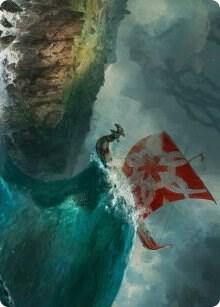 Run Ashore Art Card (19) [Kaldheim Art Series]