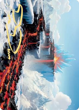 Surtland Frostpyre Art Card (Gold-Stamped Signature) (75) [Kaldheim Art Series]